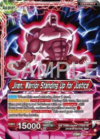Jiren // Jiren, Warrior Standing Up for Justice card art