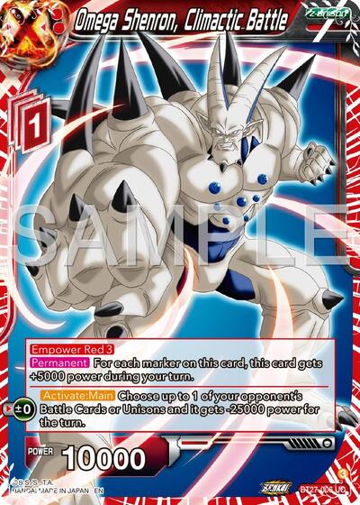 Omega Shenron, Climactic Battle