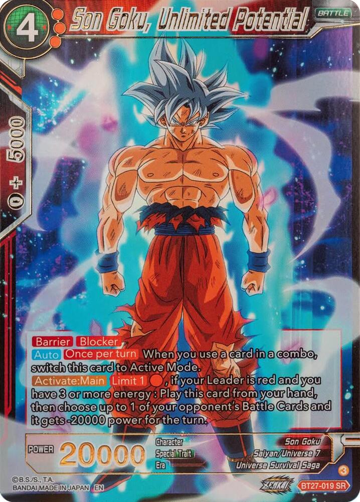 孫悟空 リミテッド Son Goku, Unlimited Potential - History of Z - Dragon Ball