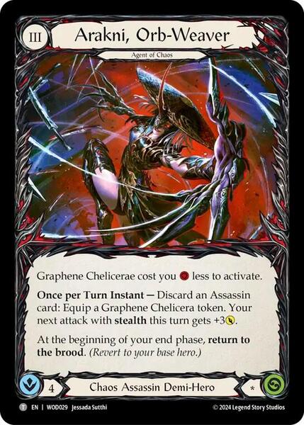 Arakni, Orb-Weaver // Arakni, Redback - Blitz Deck: The