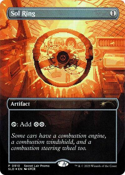 Sol Ring 0910 Rainbow Foil