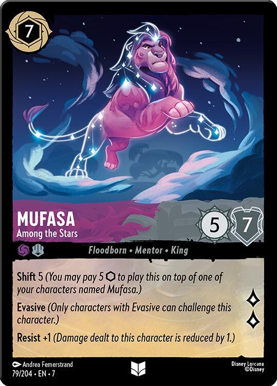 Mufasa - Among the Stars - Archazia's Island - Disney Lorcana