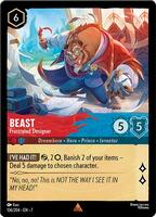 野獣 英語版 4枚セット ロルカナ BEAST lorcana Beast - Tragic Hero - Rise of the Floodborn - Disney Lorcana