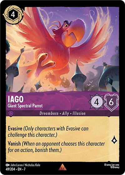 Iago Giant Spectral Parrot