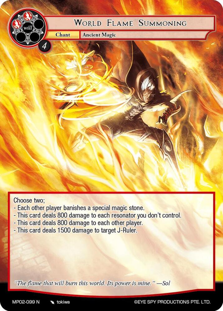 World Flame Summoning