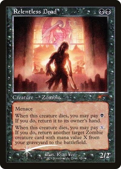 Relentless Dead Retro Frame