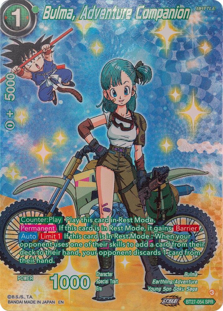 Bulma, Adventure Companion (SPR) - History of Z - Dragon Ball