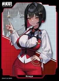 Movic Imported Card Sleeves Chara Sleeve Collection Matte Series No.MT2049: Goddess of Victory: Nikke - Rouge (65-Pack) #MT2049