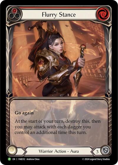 Flurry Stance - FAB312 Flesh and Blood: Promo Cards card price