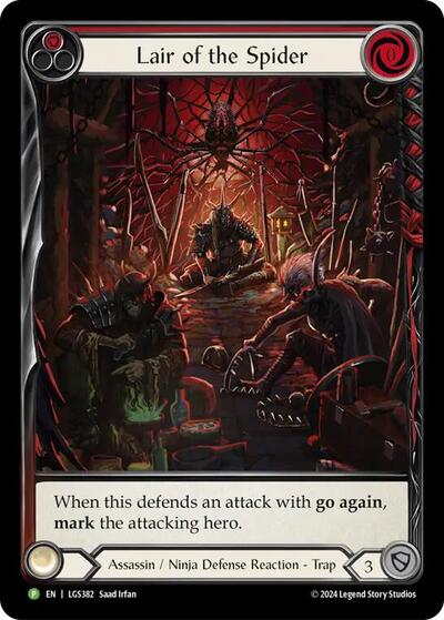 Lair of the Spider Red