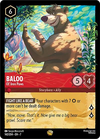 Baloo Ol Iron Paws