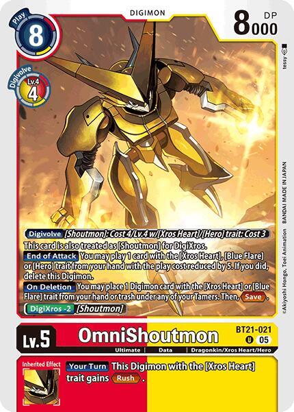 OmniShoutmon - World Convergence - Digimon Card Game - TCGplayer.com