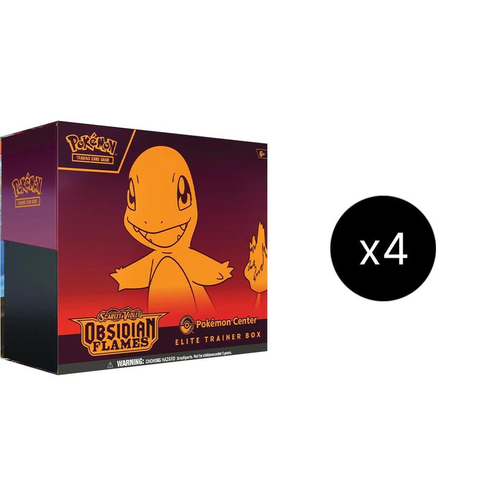 Obsidian Flames Pokemon Center Elite Trainer Box Case (Exclusive