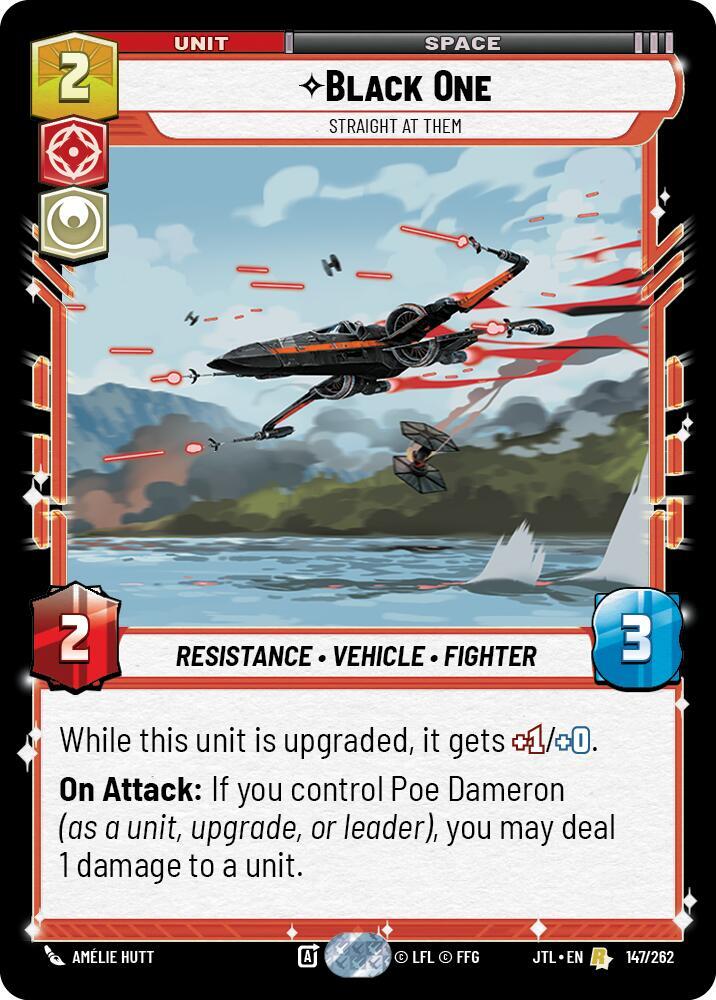 Black One 147/262 card