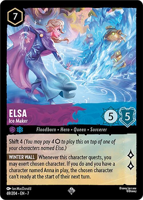 elsa様オーダー Elsa - Ice Maker - Archazia's Island - Disney Lorcana - TCGplayer.com