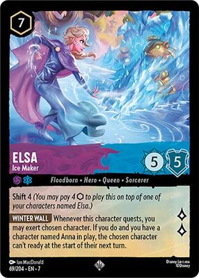 Elsa - Ice Maker - Archazia's Island - Disney Lorcana - TCGplayer.com
