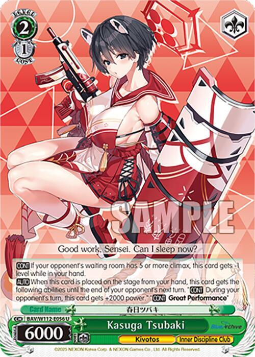kasuga　おまとめ2点 Kasuga Tsubaki - Blue Archive - Weiss Schwarz - TCGplayer.com