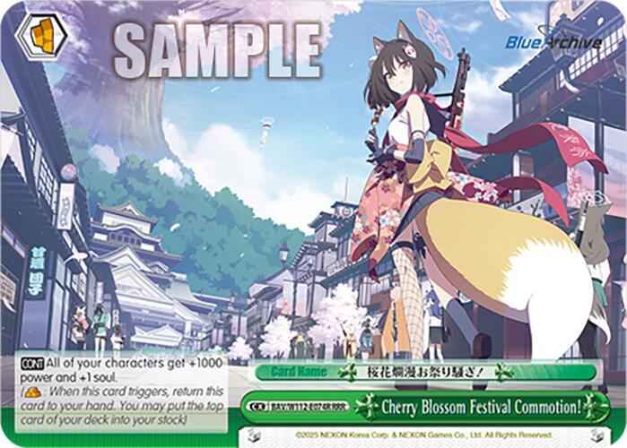 Cherry Blossom Festival Commotion! (RRR)