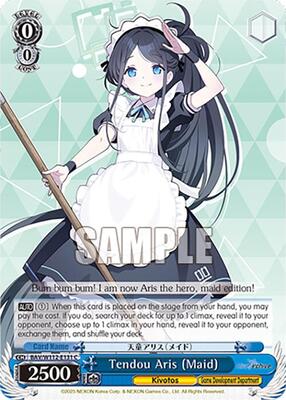 Tendou Aris (Maid) - Blue Archive - Weiss Schwarz - TCGplayer.com