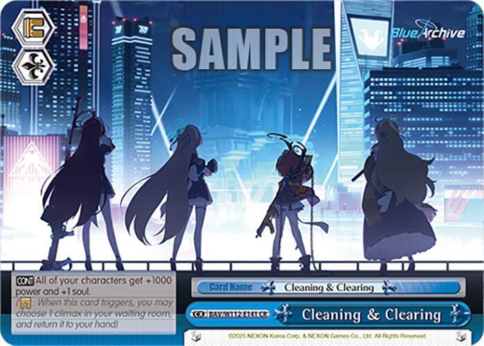 Cleaning & Clearing