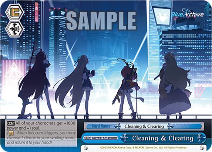 Cleaning & Clearing (RRR)