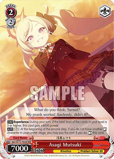 Asagi Mutsuki (RRR) card