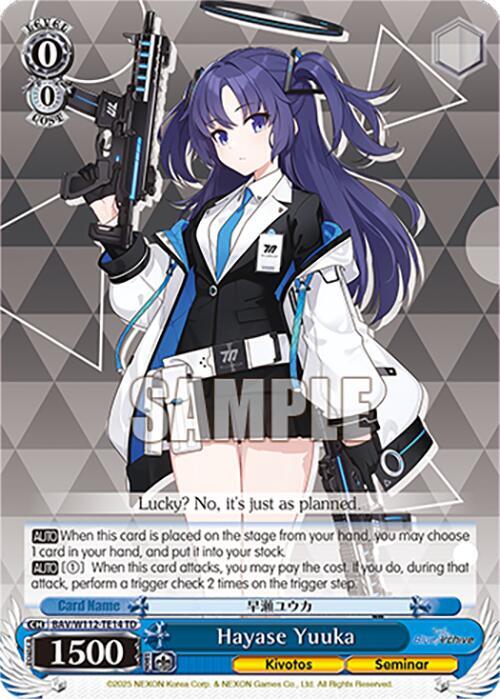 Hayase Yuuka - Blue Archive - Weiss Schwarz - TCGplayer.com