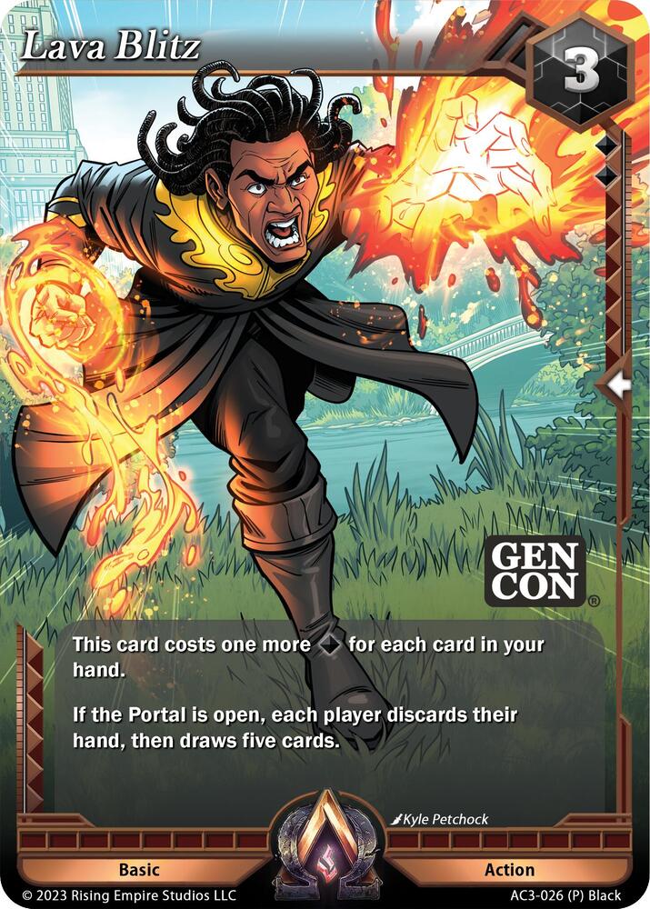 Lava Blitz (Gen Con Promo)