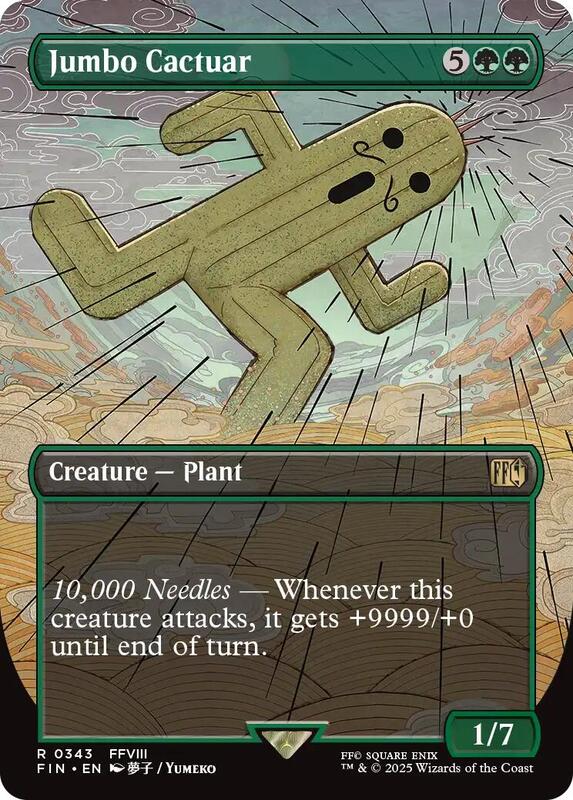 Jumbo Cactuar - FINAL FANTASY - magic