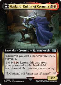 Garland, Knight of Cornelia // Chaos, the Endless (Extended Art) (Foil)