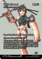 拡張 foil マテリアハンター　ユフィ　Yuffie MTG FF マテリアハンター、ユフィ 拡張アート foil FFVII FOIL