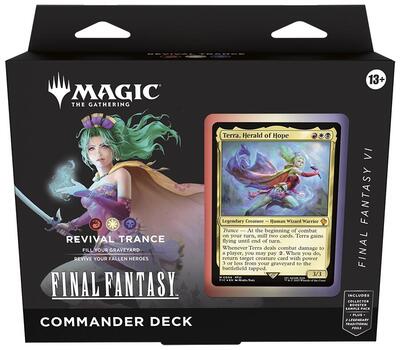 FINAL FANTASY Commander Deck - FINAL FANTASY VI Revival Trance - Commander: FINAL FANTASY - Magic: The Gathering