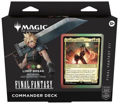 FINAL FANTASY Commander Deck - FINAL FANTASY VII Limit Break - Commander: FINAL FANTASY - Magic: The Gathering