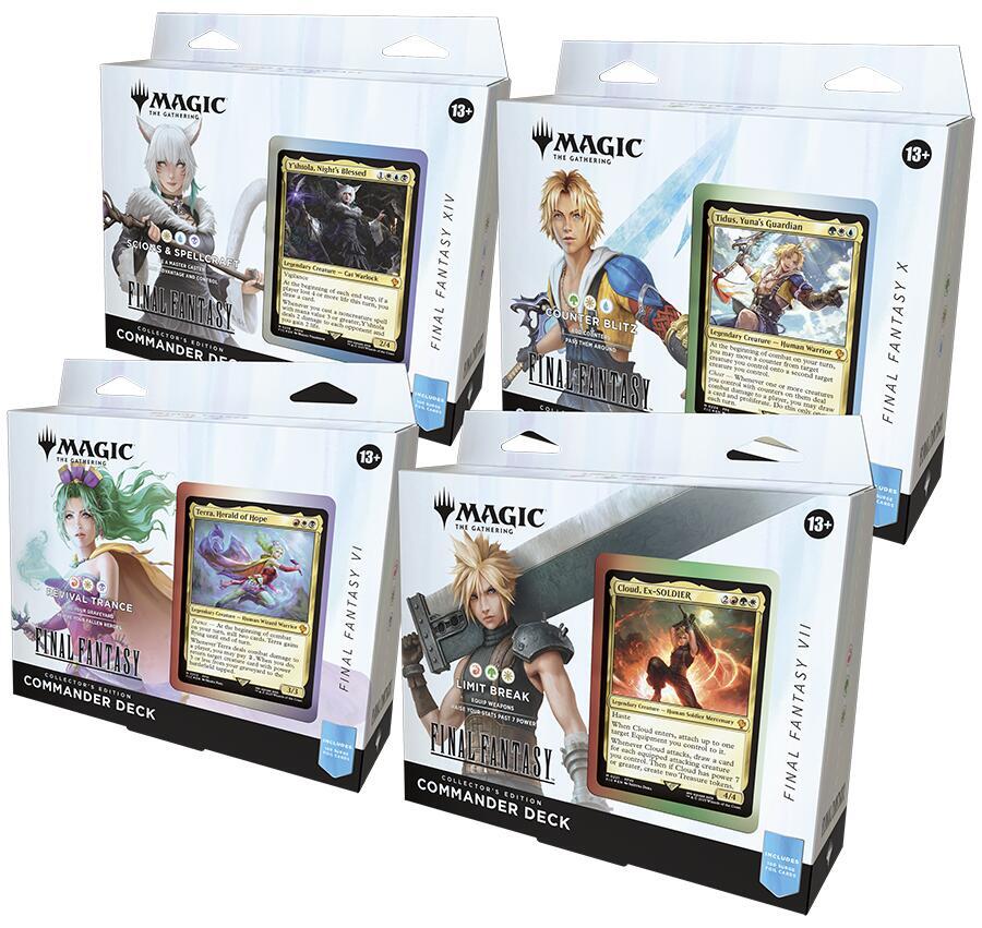 FINAL FANTASY Commander Deck Display (Collector's Edition