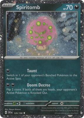 Spiritomb - 129/198 (Cosmos Holo)