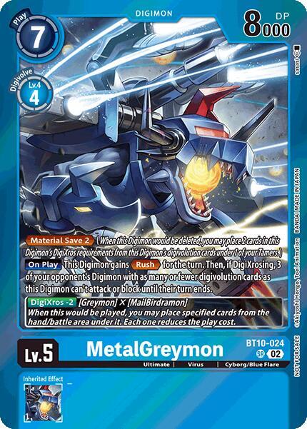 MetalGreymon (Special Event Pack 2025) - Xros Encounter - Digimon