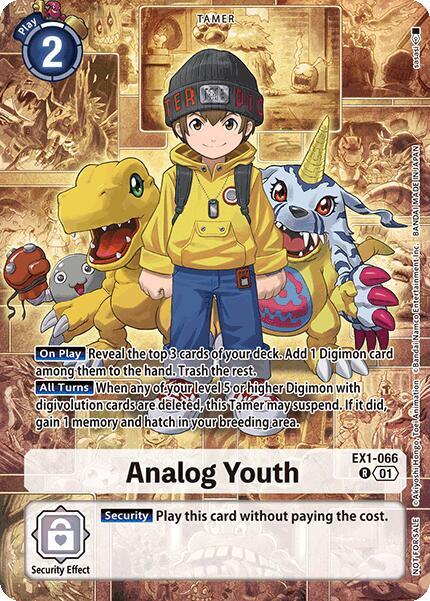 Analog Youth Special Event Pack 2025 digimon card