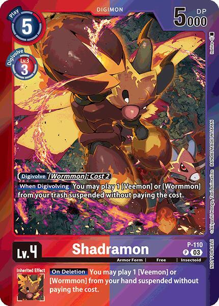 Shadramon Special Event Pack 2025 digimon card