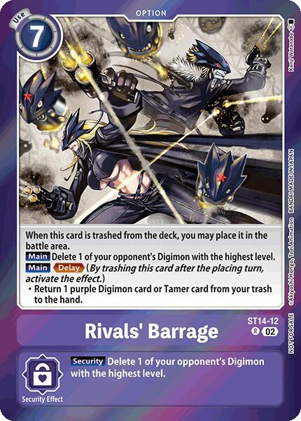 Rivals Barrage Special Event Pack 2025 digimon card