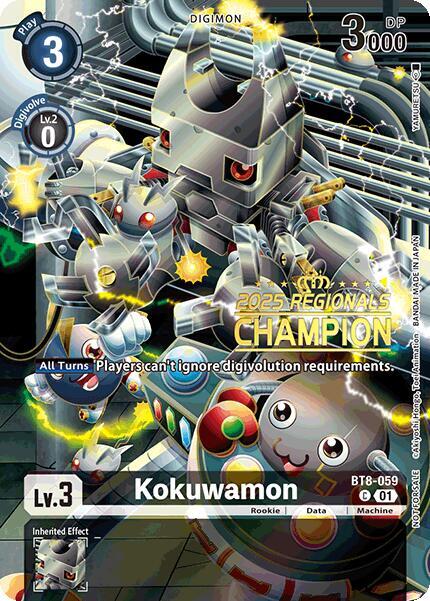 Kokuwamon (2025 Regionals Champion)