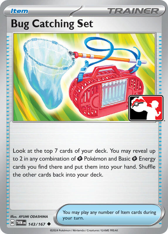 Bug Catching Set 143/167 from Prize Pack Series Cards