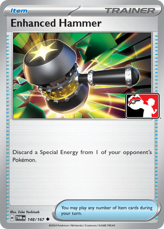 Enhanced Hammer 148/167 from Prize Pack Series Cards