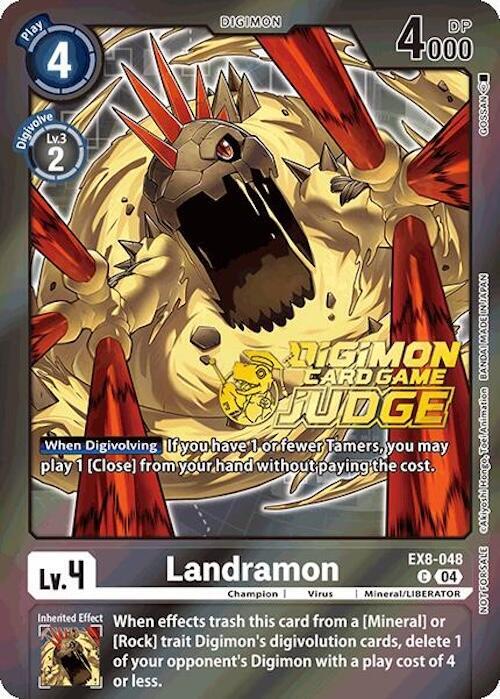 Landramon (Judge Pack 2025 Wave 1) - Chain of Liberation - Digimon
