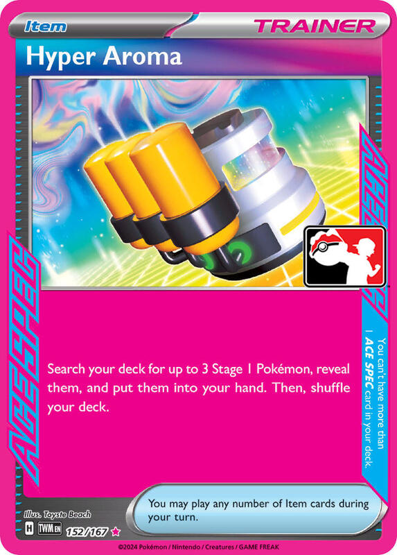 Hyper Aroma 152/167 from Prize Pack Series Cards