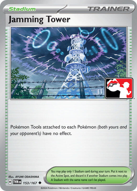 Jamming Tower 153/167 from Prize Pack Series Cards