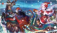 Wandering Emperor's Christmas Campaign Playmat for Magic: The
