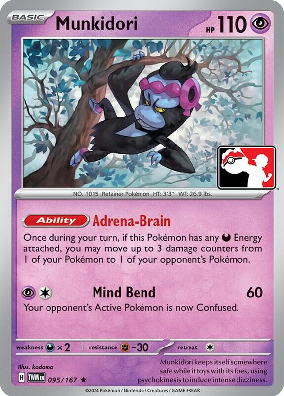 Munkidori 095/167 from Prize Pack Series Cards