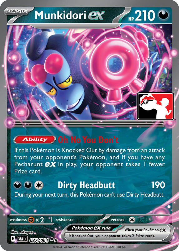 Munkidori ex 037/064 from Prize Pack Series Cards