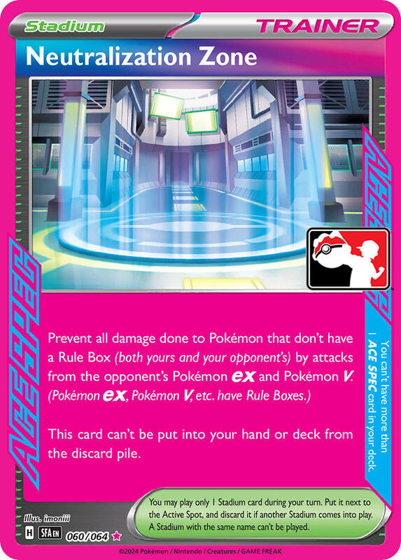Neutralization Zone 060/064 from Prize Pack Series Cards