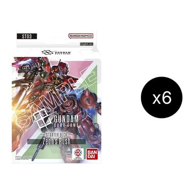 Starter Deck 03: Zeon's Rush Display